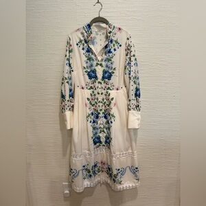 Sunday Up - Dalton Button Down Floral Maxi Dress - Medium